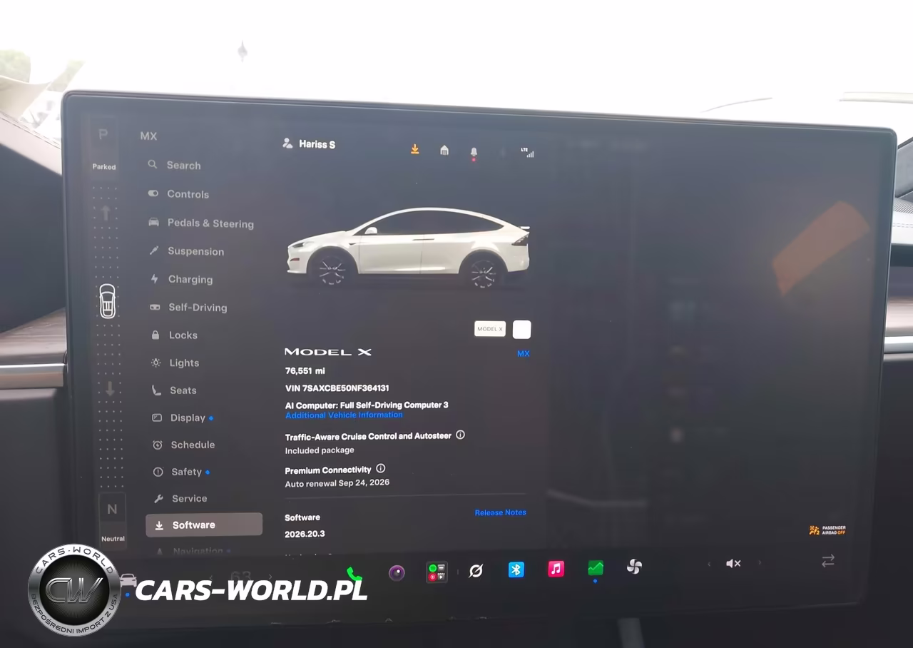 2022 Tesla Model X Dual Motor All-Wheel Drive VIN:7SAXCBE50NF364131 - 7