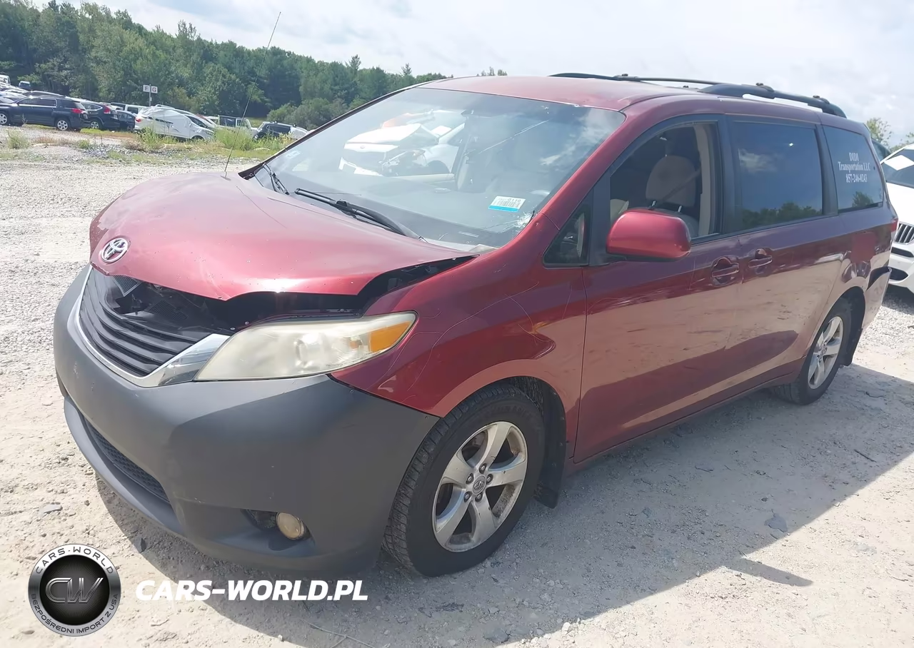 2012 Toyota Sienna Le V6 8 Passenger VIN:5TDKK3DC9CS198040 - 2