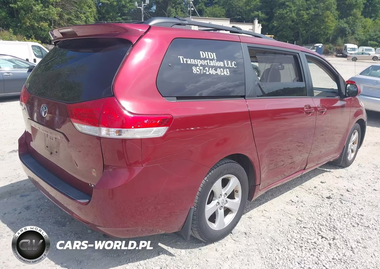 2012 Toyota Sienna Le V6 8 Passenger VIN:5TDKK3DC9CS198040 - 4