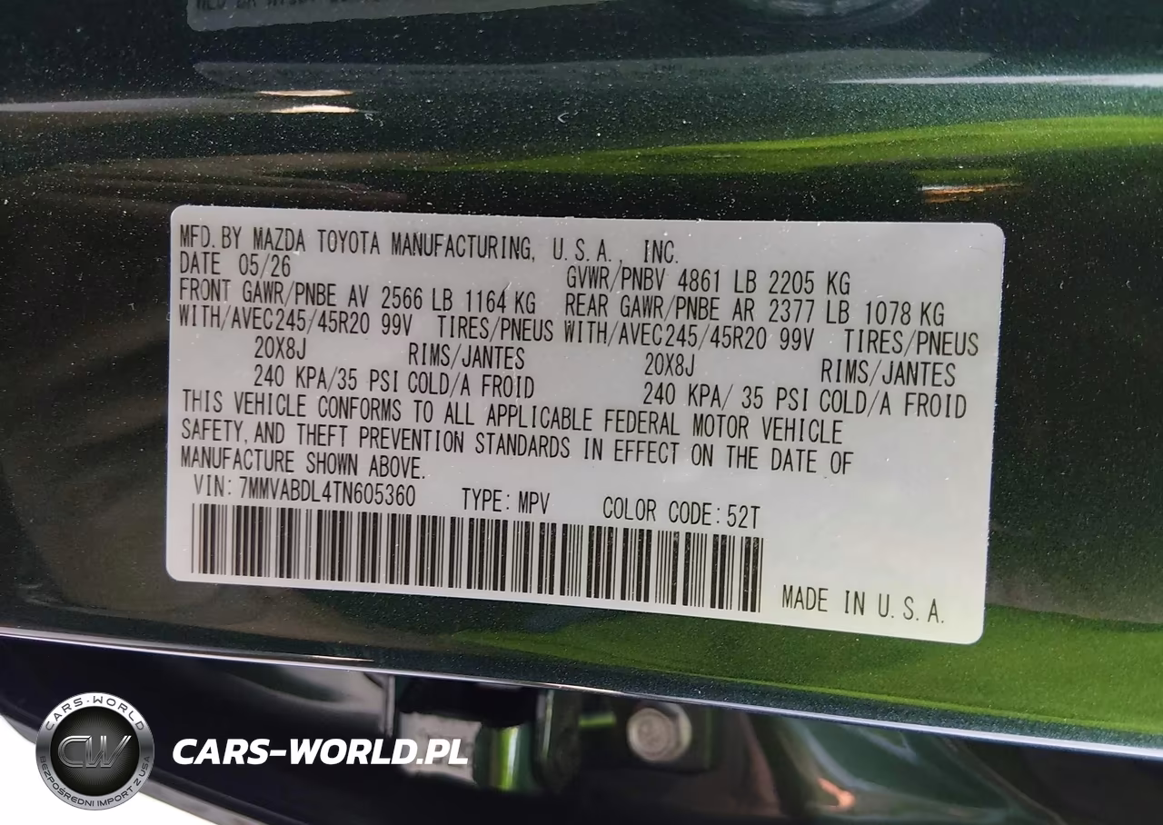 2026 Mazda Cx-50 2.5 S Premium VIN:7MMVABDL4TN605360 - 9