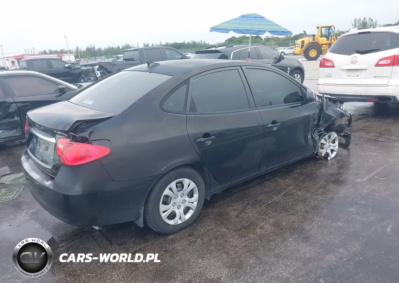 2010 Hyundai Elantra Gls VIN:KMHDU4AD1AU841409 - 4