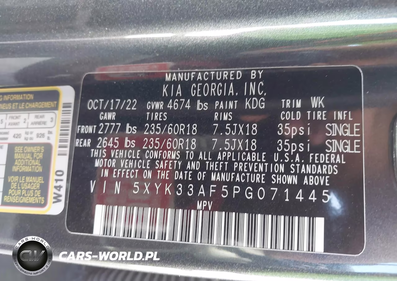 2023 Kia Sportage Ex VIN:5XYK33AF5PG071445 - 9