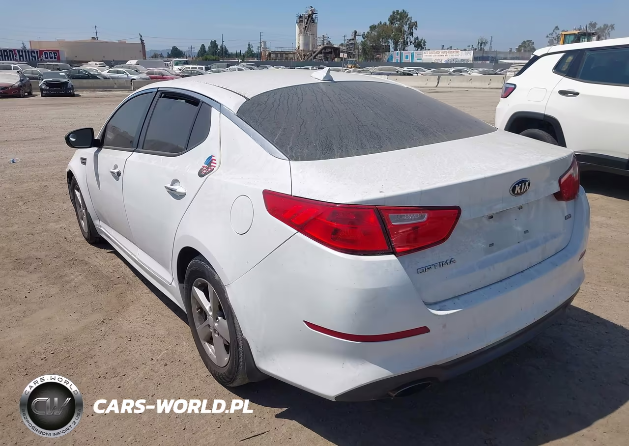 2014 Kia Optima Lx VIN:5XXGM4A74EG280369 - 3