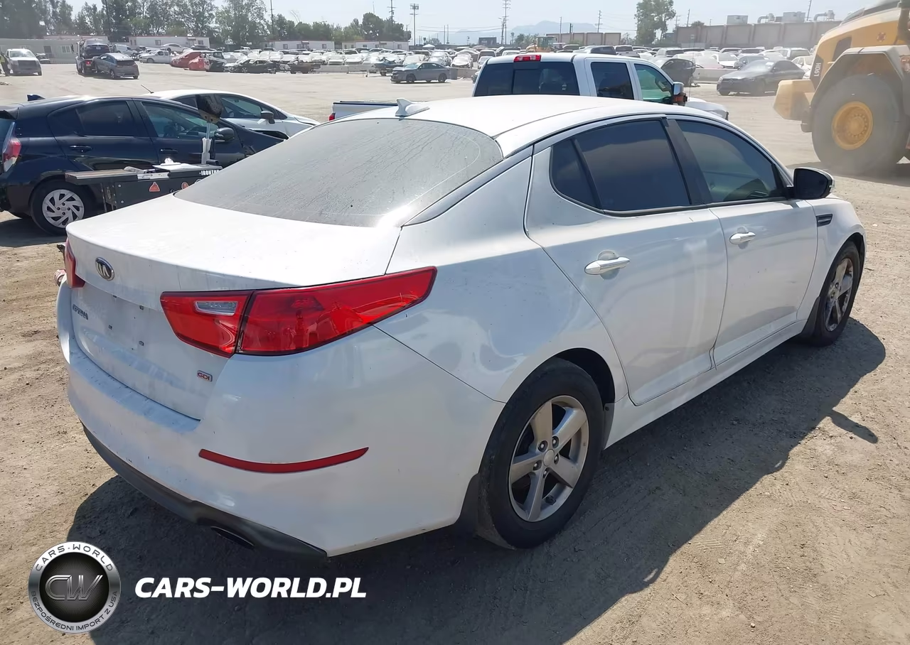 2014 Kia Optima Lx VIN:5XXGM4A74EG280369 - 4