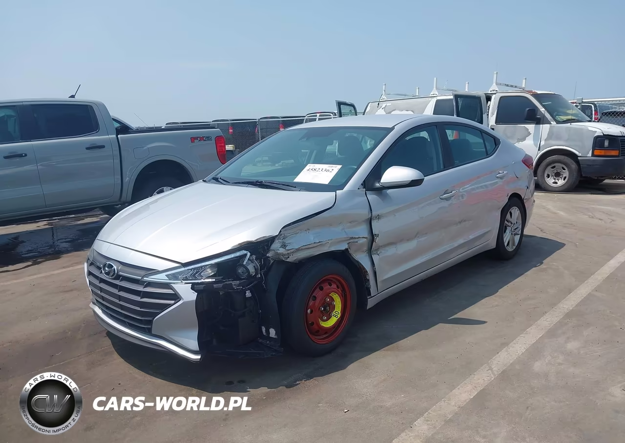 2019 Hyundai Elantra Sel VIN:KMHD84LFXKU768979 - 2