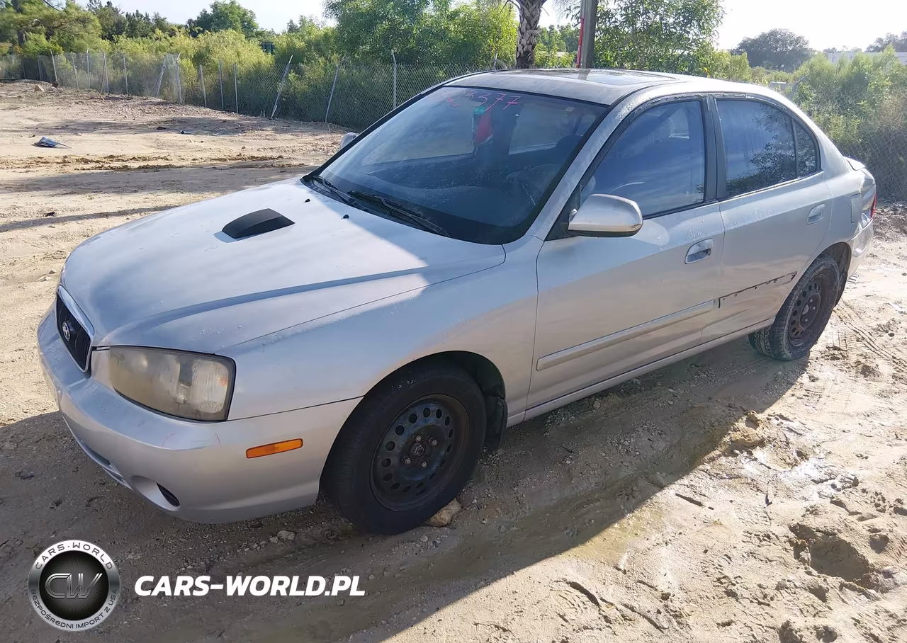 2001 Hyundai Elantra Gls VIN:KMHDN45D01U187557 - 2