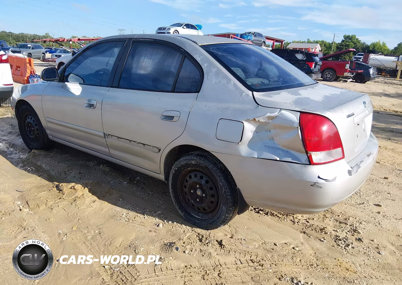 2001 Hyundai Elantra Gls VIN:KMHDN45D01U187557 - 3