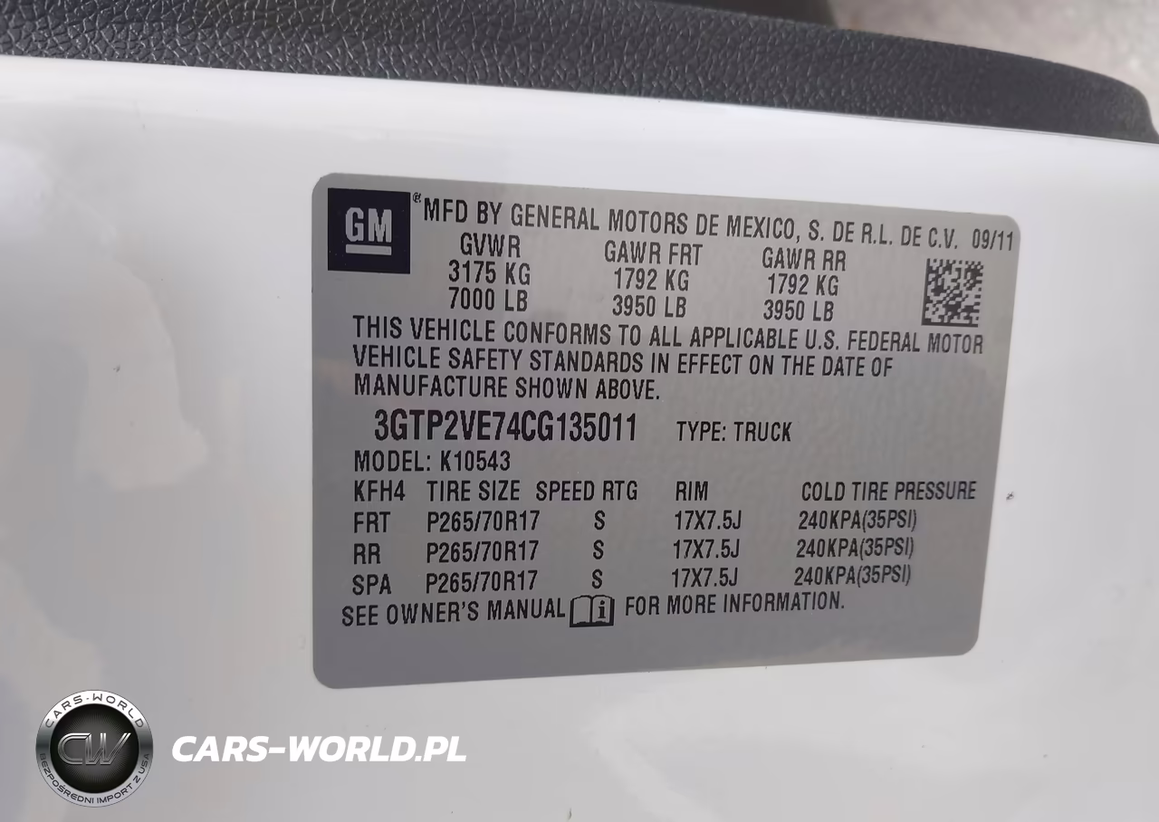 2012 GMC Sierra 1500 Sle VIN:3GTP2VE74CG135011 - 9