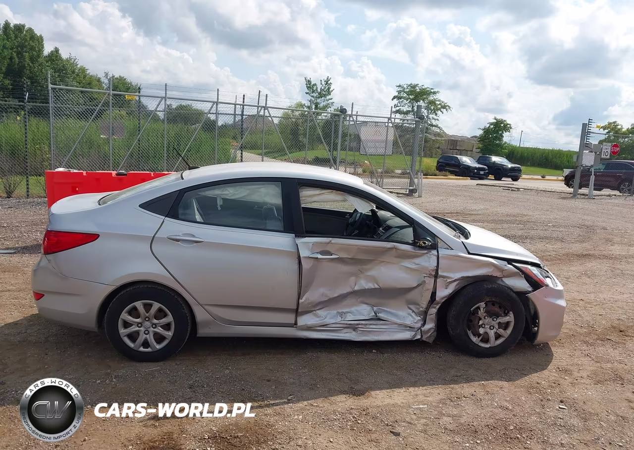 2012 Hyundai Accent Gls VIN:KMHCT4AE9CU244180 - 13