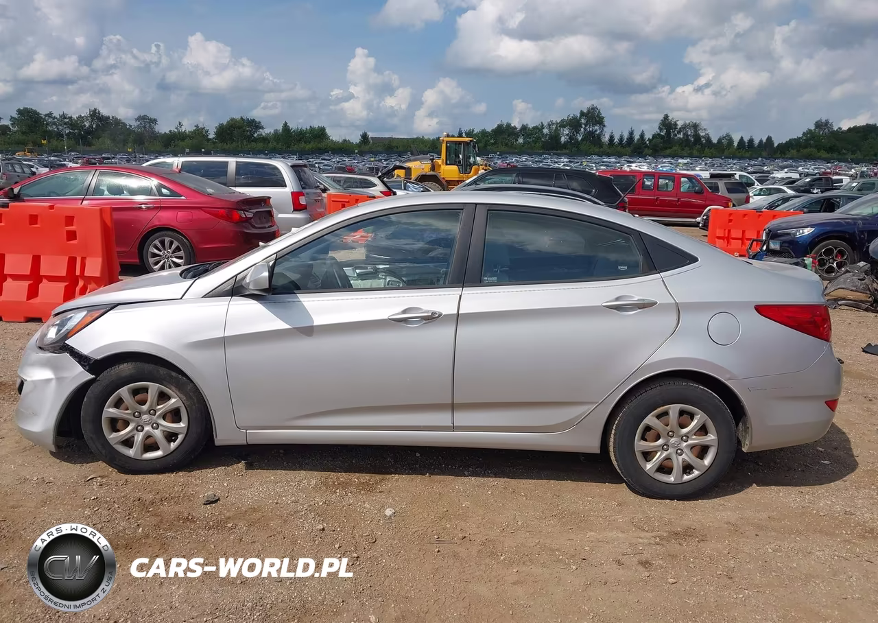 2012 Hyundai Accent Gls VIN:KMHCT4AE9CU244180 - 14