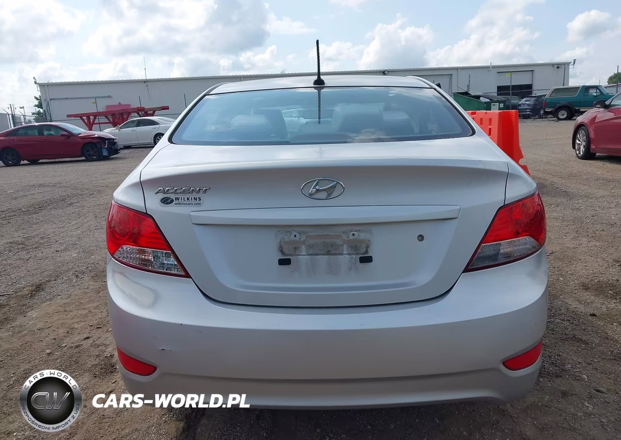 2012 Hyundai Accent Gls VIN:KMHCT4AE9CU244180 - 16