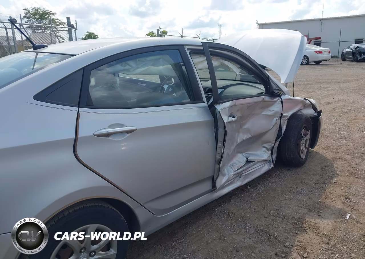 2012 Hyundai Accent Gls VIN:KMHCT4AE9CU244180 - 6