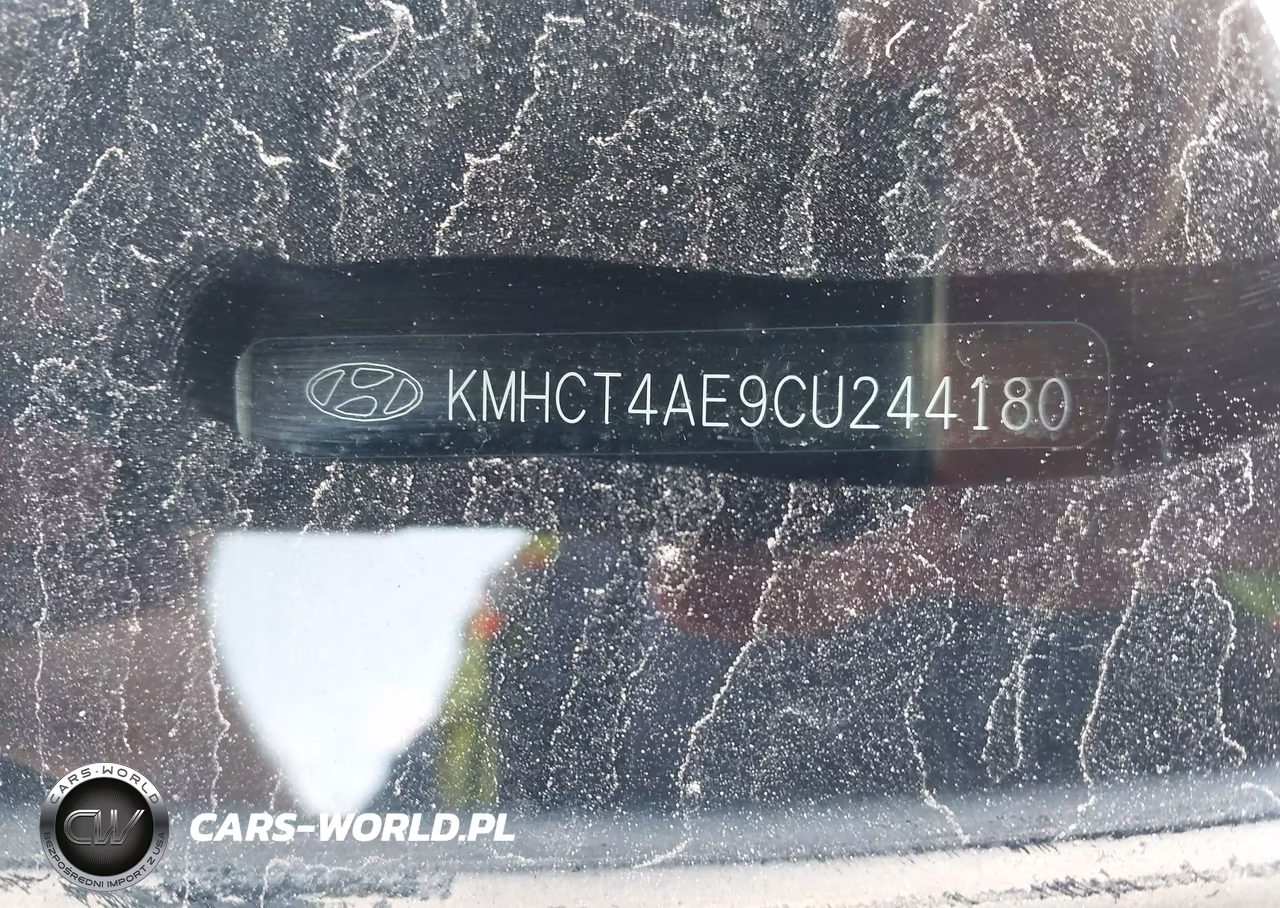 2012 Hyundai Accent Gls VIN:KMHCT4AE9CU244180 - 9