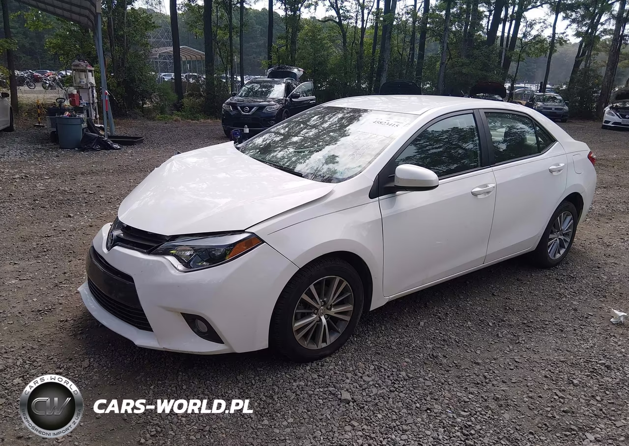 2015 Toyota Corolla Le Plus VIN:5YFBURHEXFP283457 - 2