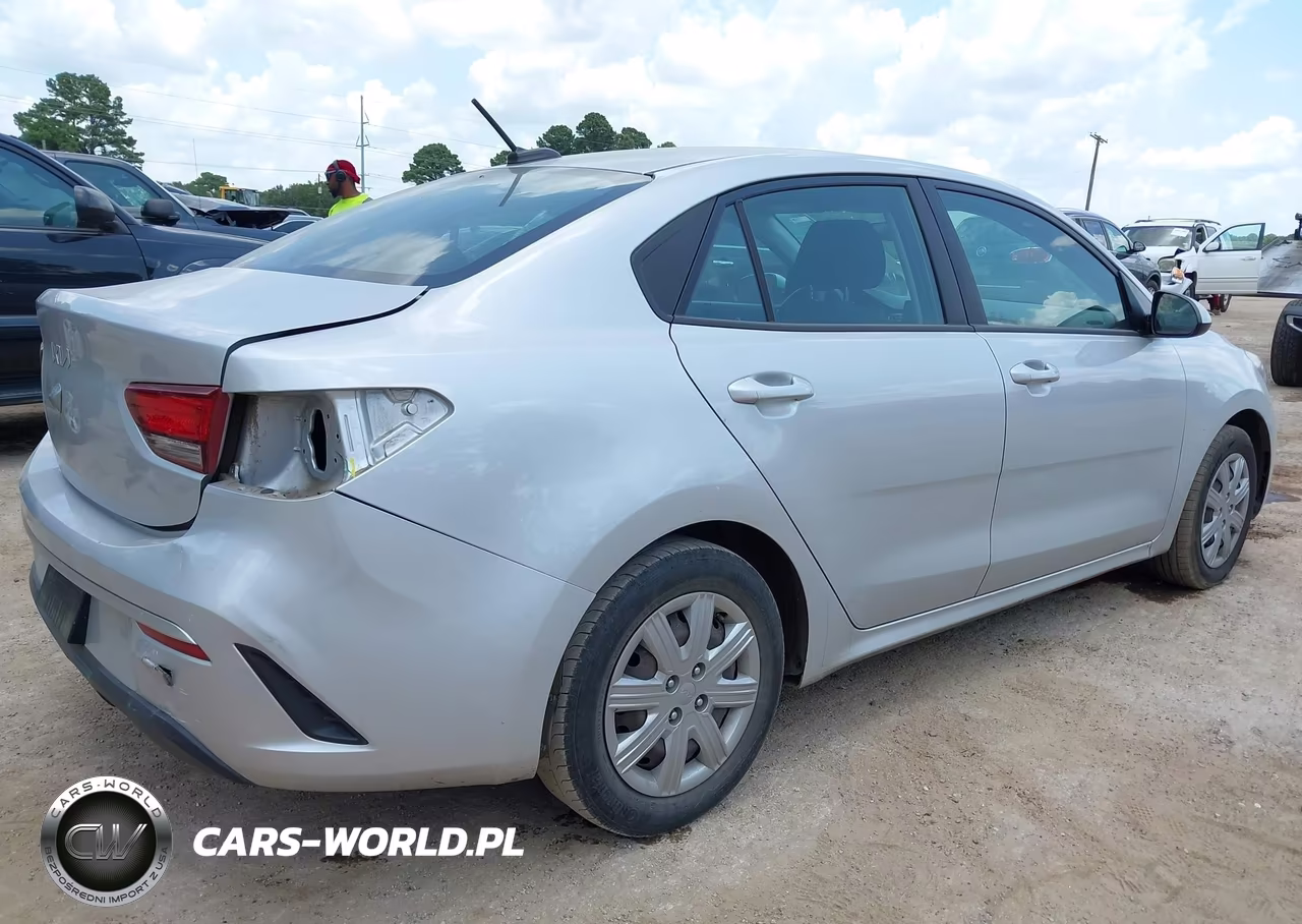 2022 Kia Rio S VIN:3KPA24AD3NE480119 - 4