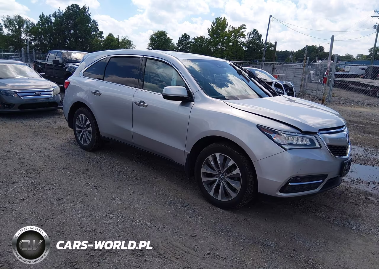 2015 Acura Mdx Technology Package