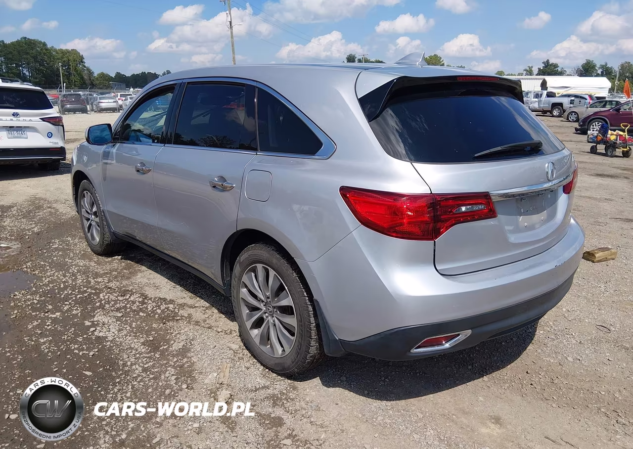 2015 Acura Mdx Technology Package VIN:5FRYD4H43FB001366 - 3