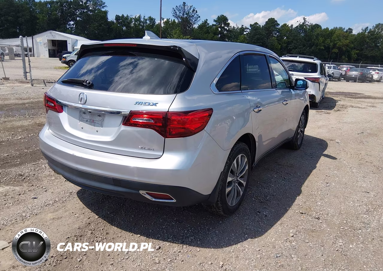 2015 Acura Mdx Technology Package VIN:5FRYD4H43FB001366 - 4