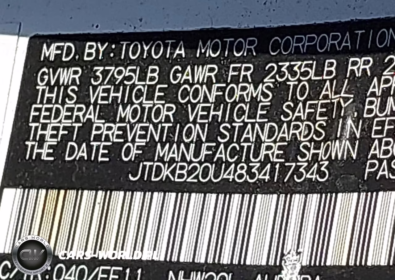 2008 Toyota Prius VIN:JTDKB20U483417343 - 9