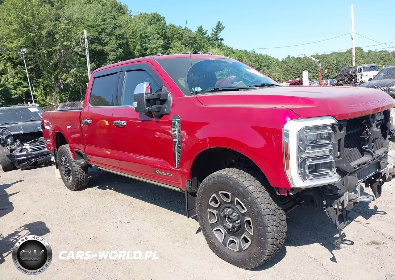 2024 Ford F-350 Platinum VIN:1FT8W3BTXRED49595 - 1