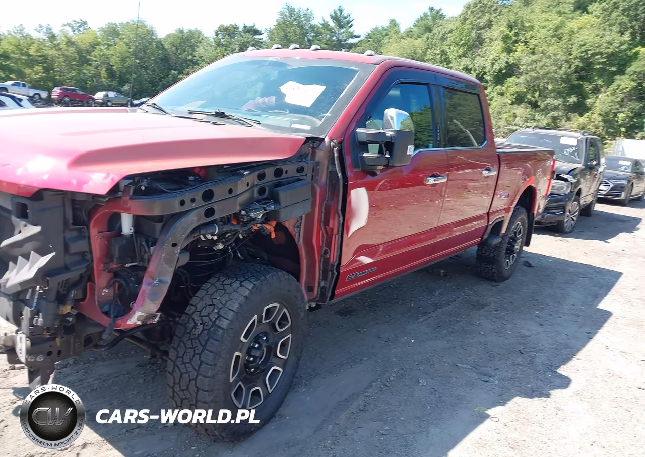 2024 Ford F-350 Platinum VIN:1FT8W3BTXRED49595 - 2