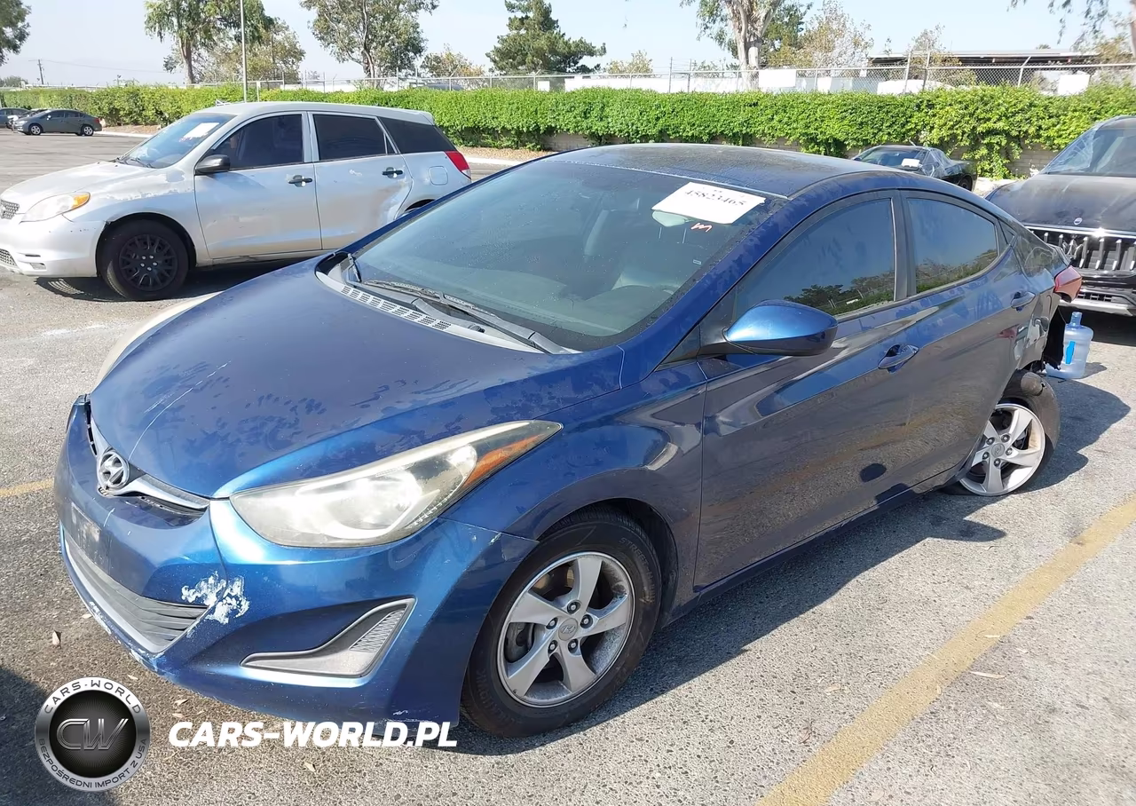 2015 Hyundai Elantra Se VIN:5NPDH4AE5FH583897 - 2