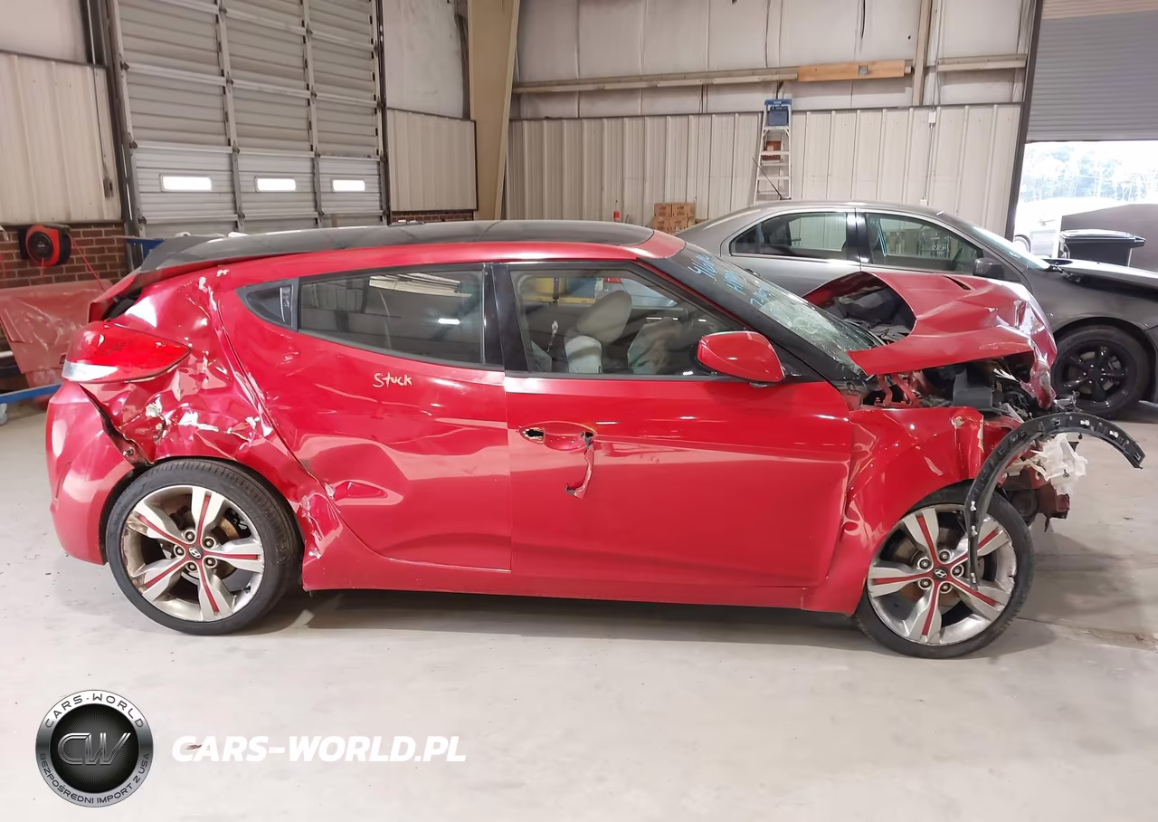 2013 Hyundai Veloster Base W-Gray VIN:KMHTC6AD2DU087449 - 14