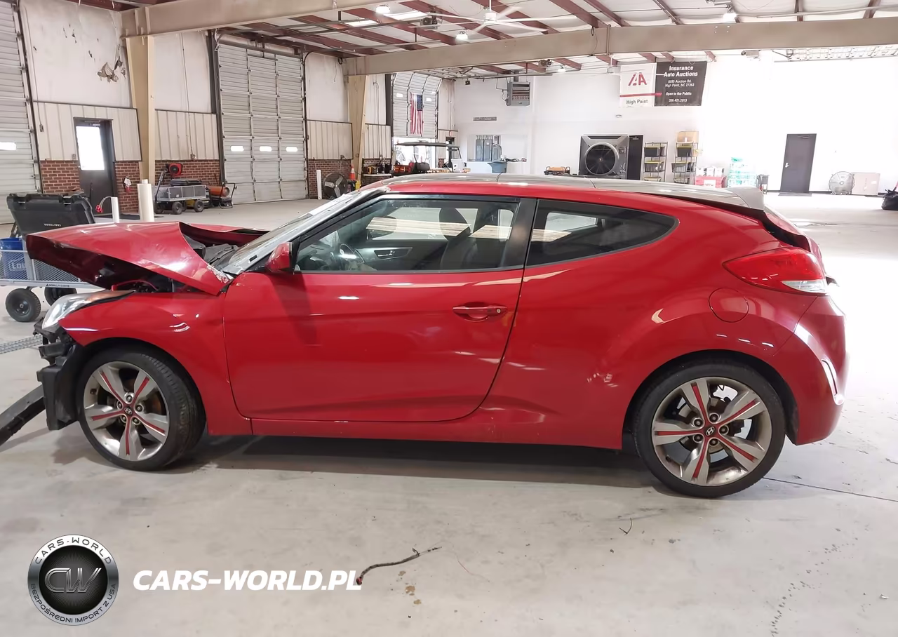 2013 Hyundai Veloster Base W-Gray VIN:KMHTC6AD2DU087449 - 15