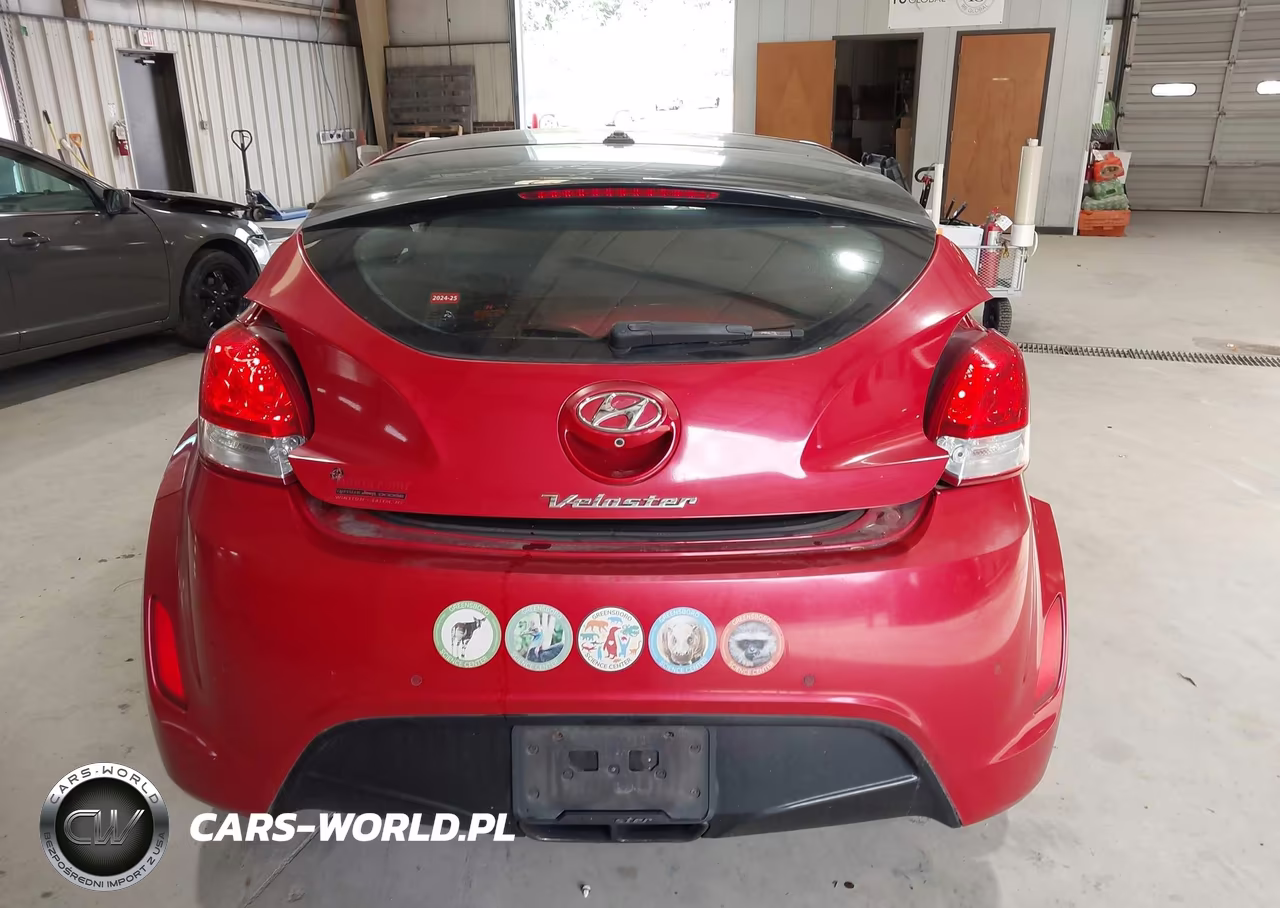 2013 Hyundai Veloster Base W-Gray VIN:KMHTC6AD2DU087449 - 17