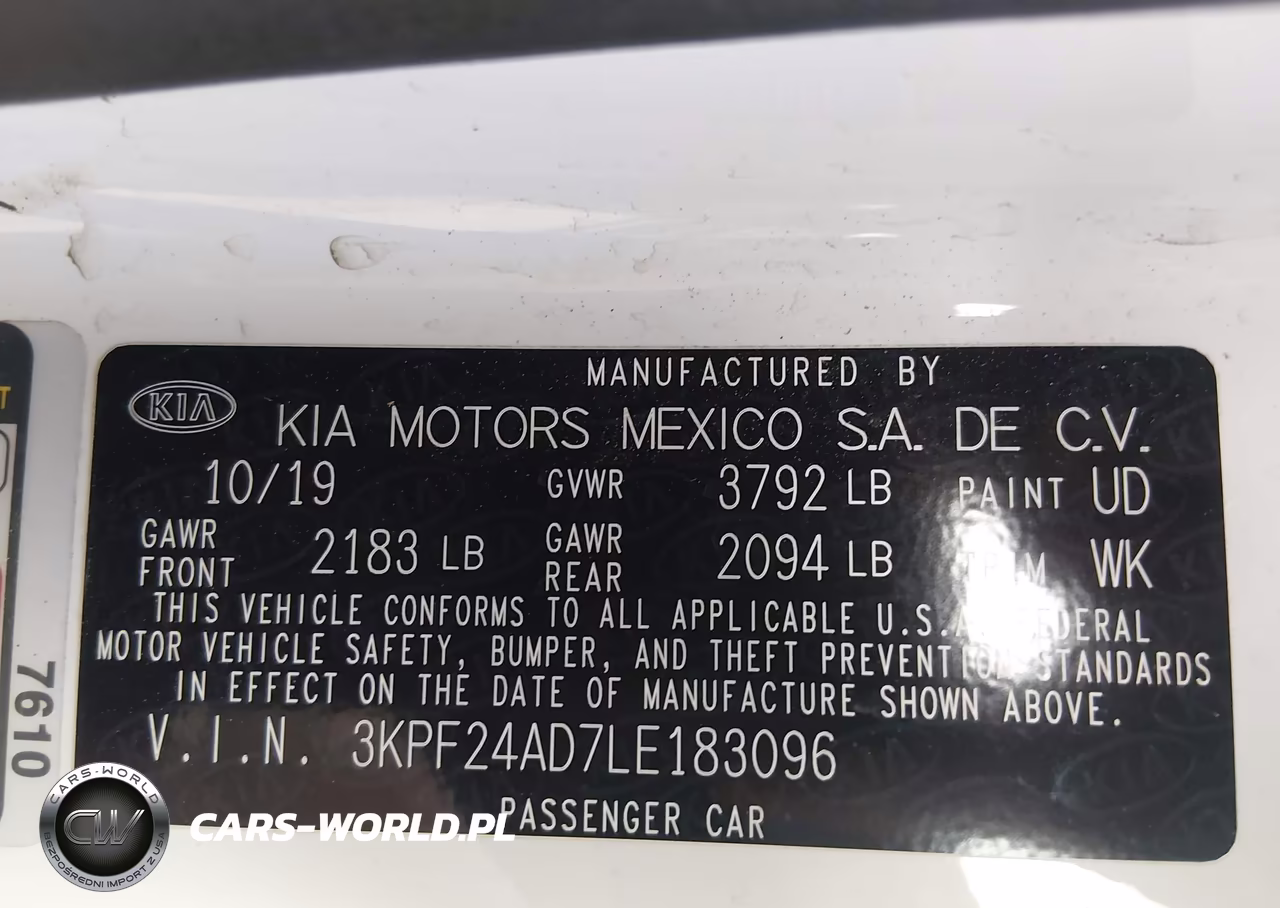 2020 Kia Forte Lxs VIN:3KPF24AD7LE183096 - 9