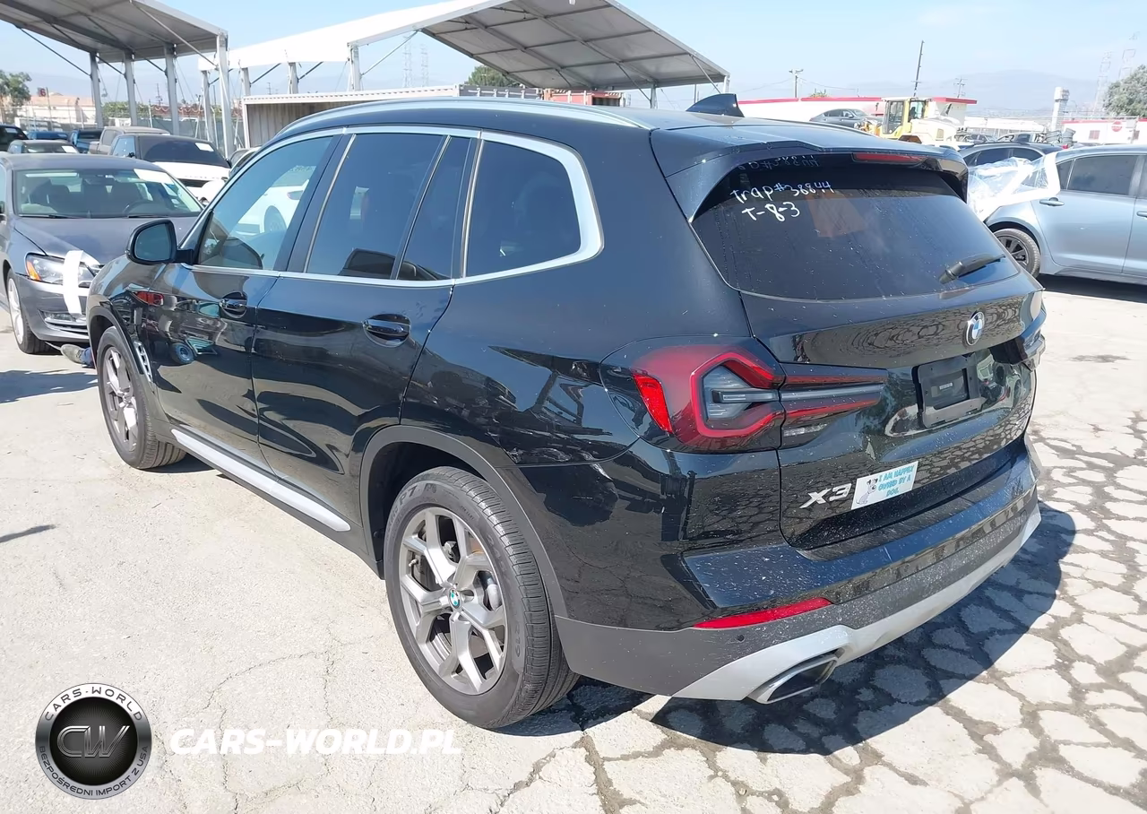 2022 BMW X3 Sdrive30I VIN:5UX43DP04N9K73983 - 3