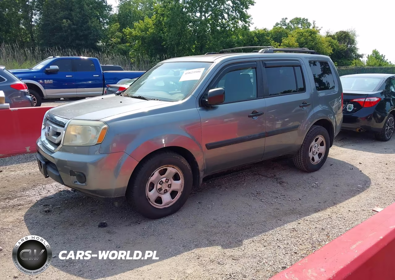 2009 Honda Pilot Lx VIN:5FNYF48279B028732 - 2