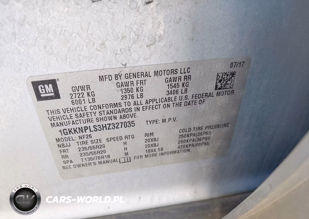 2017 GMC Acadia Denali VIN:1GKKNPLS3HZ327035 - 9