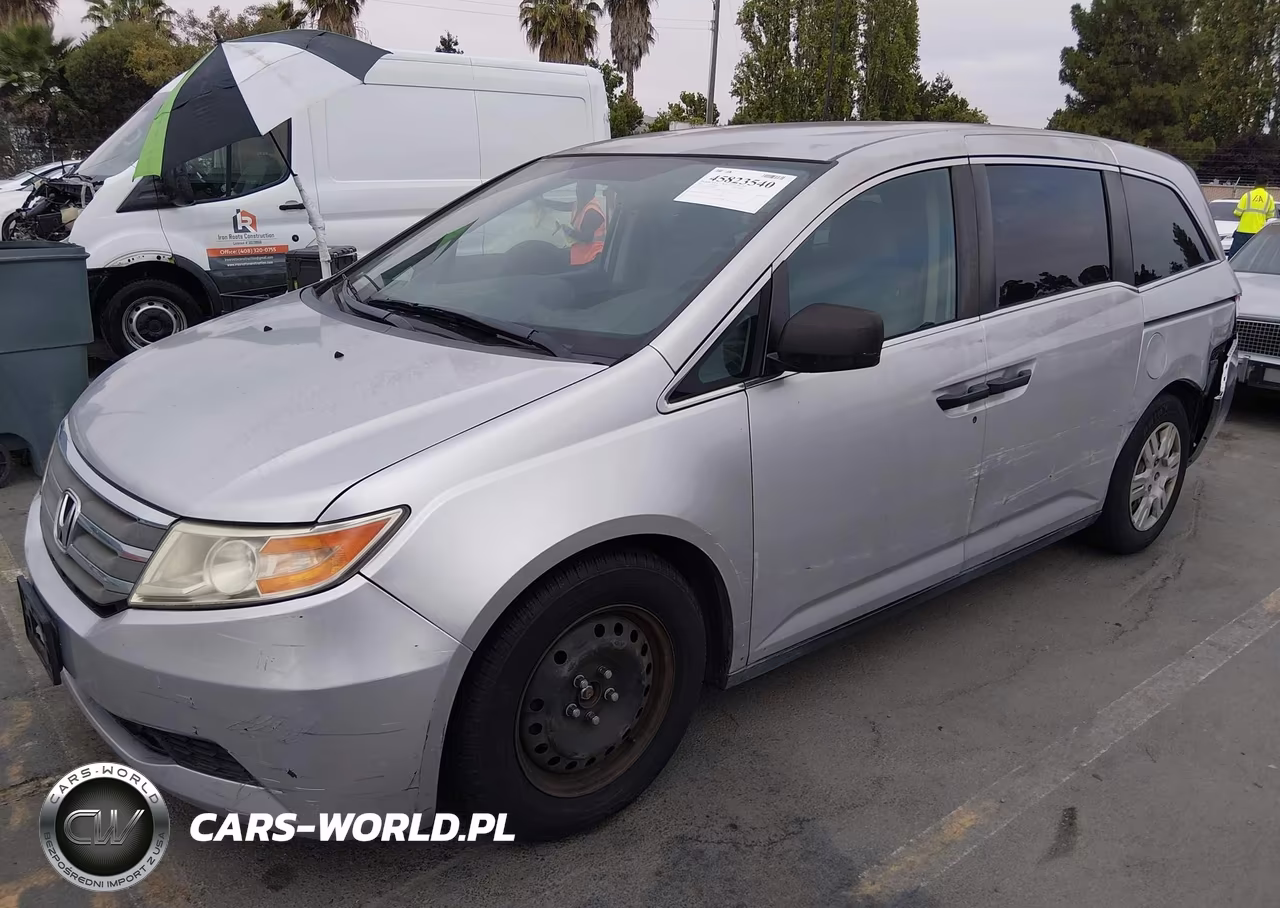 2013 Honda Odyssey Lx VIN:5FNRL5H21DB089814 - 2