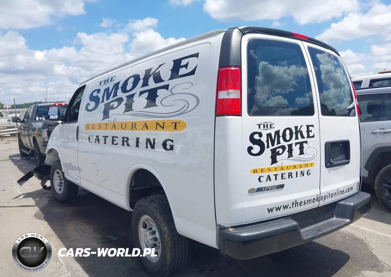 2023 Chevrolet Express Cargo Rwd 2500 Regular Wheelbase Wt VIN:1GCWGAFPXP1165820 - 3