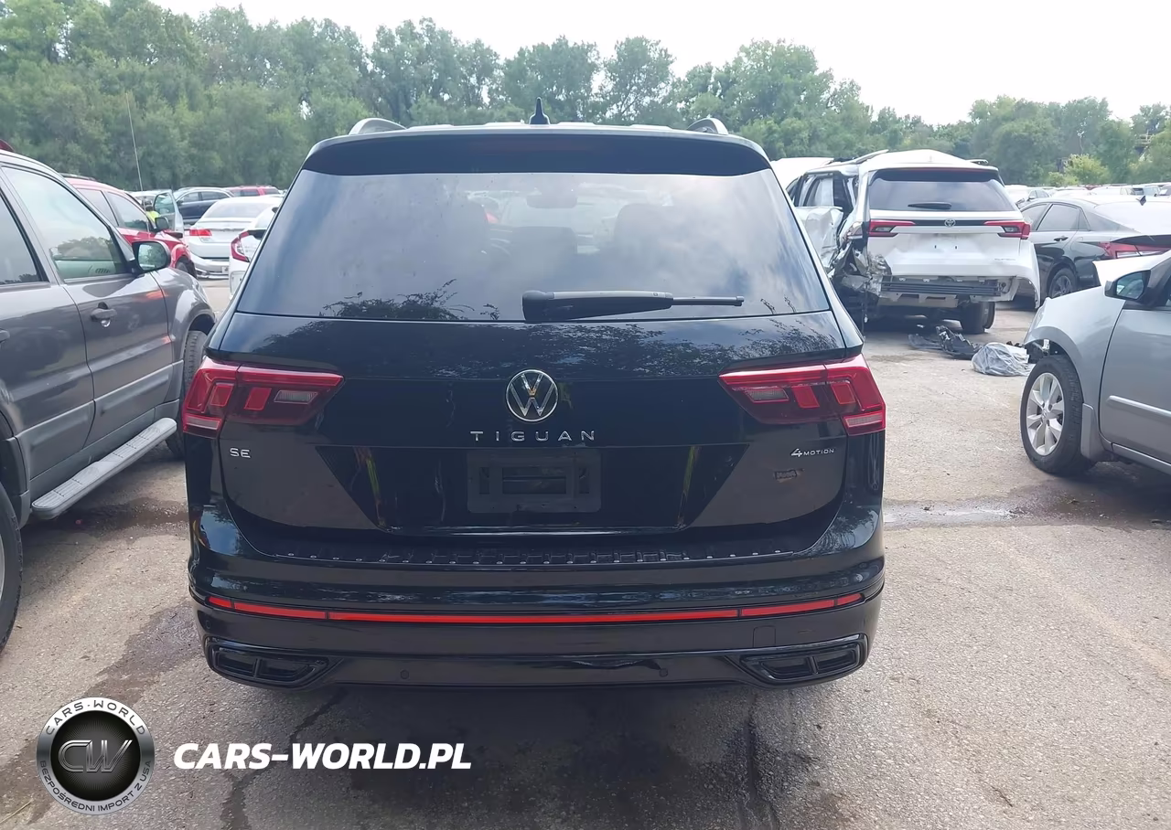 2024 Volkswagen Tiguan 2.0T Se R-Line Black VIN:3VV8B7AX9RM233484 - 16
