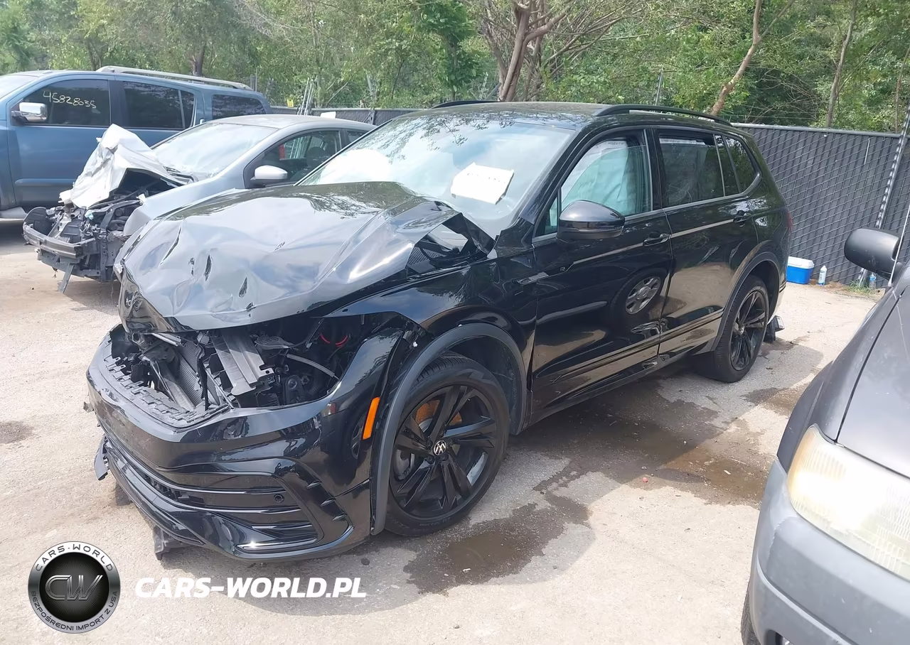 2024 Volkswagen Tiguan 2.0T Se R-Line Black VIN:3VV8B7AX9RM233484 - 2