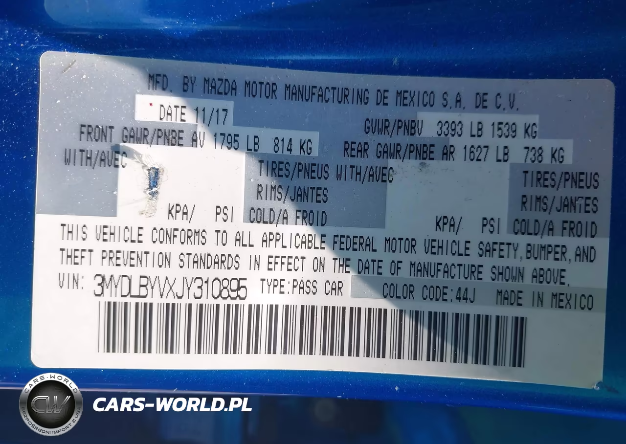 2018 Toyota Yaris Ia VIN:3MYDLBYVXJY310895 - 9