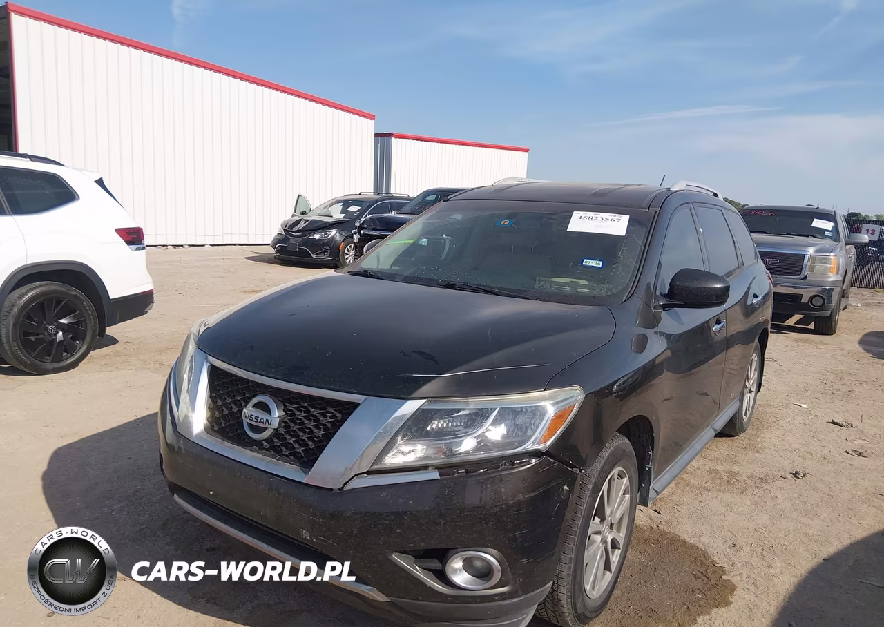 2016 Nissan Pathfinder Sv VIN:5N1AR2MN2GC600521 - 2