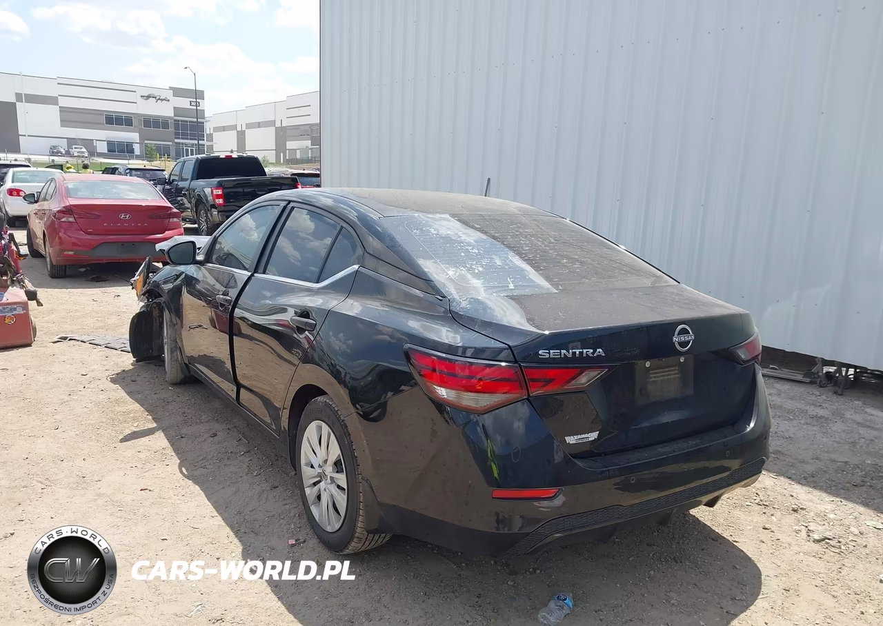 2024 Nissan Sentra S Xtronic Cvt VIN:3N1AB8BV7RY291415 - 3