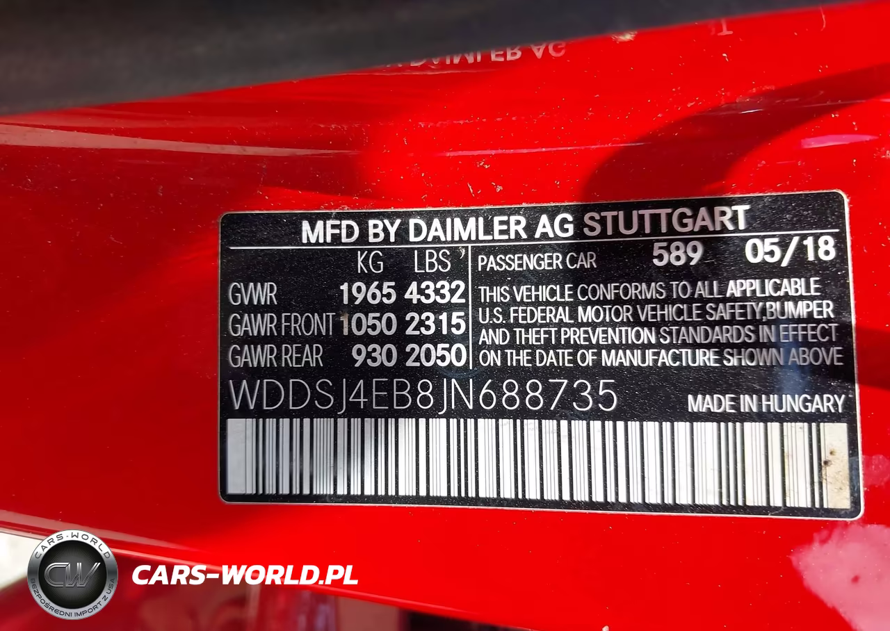 2018 Mercedes-Benz Cla 250 VIN:WDDSJ4EB8JN688735 - 9
