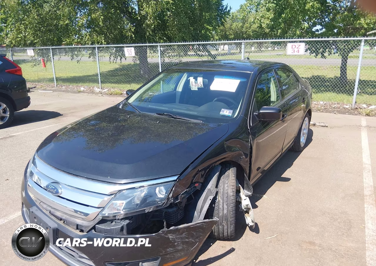 2010 Ford Fusion Se VIN:3FAHP0HG7AR254022 - 2