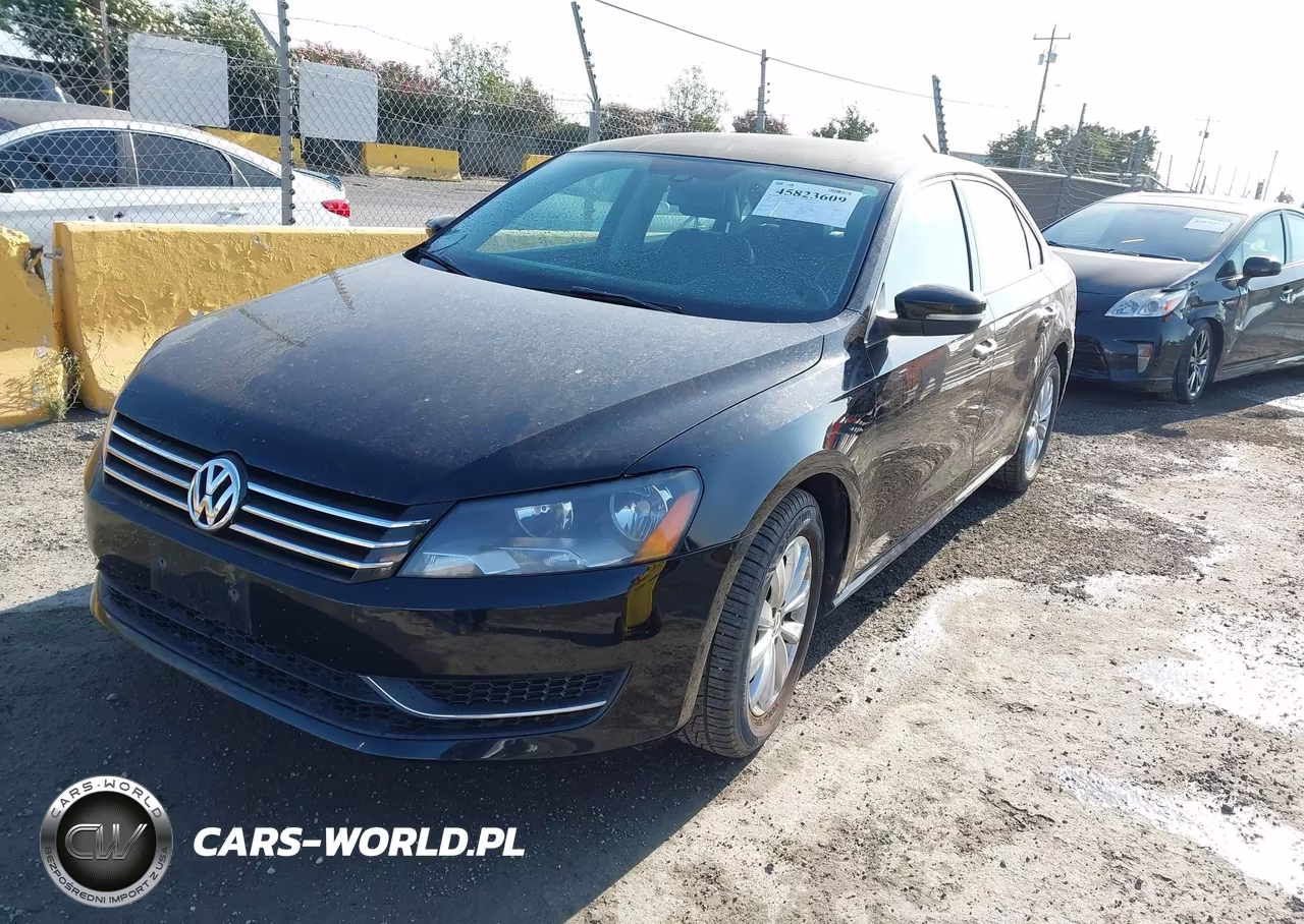 2014 Volkswagen Passat 2.5L Wolfsburg Edition VIN:1VWAP7A31EC007284 - 2