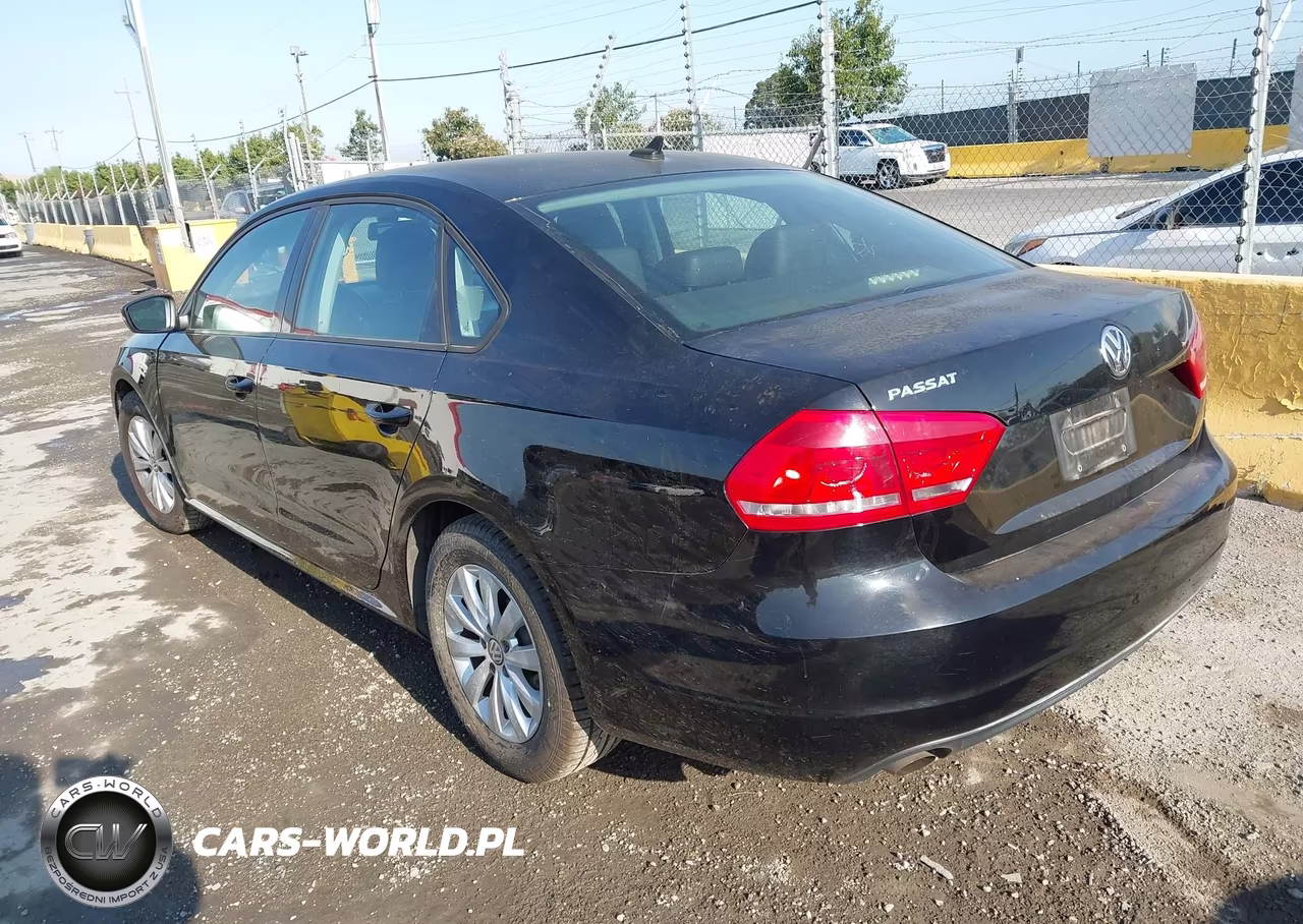 2014 Volkswagen Passat 2.5L Wolfsburg Edition VIN:1VWAP7A31EC007284 - 3
