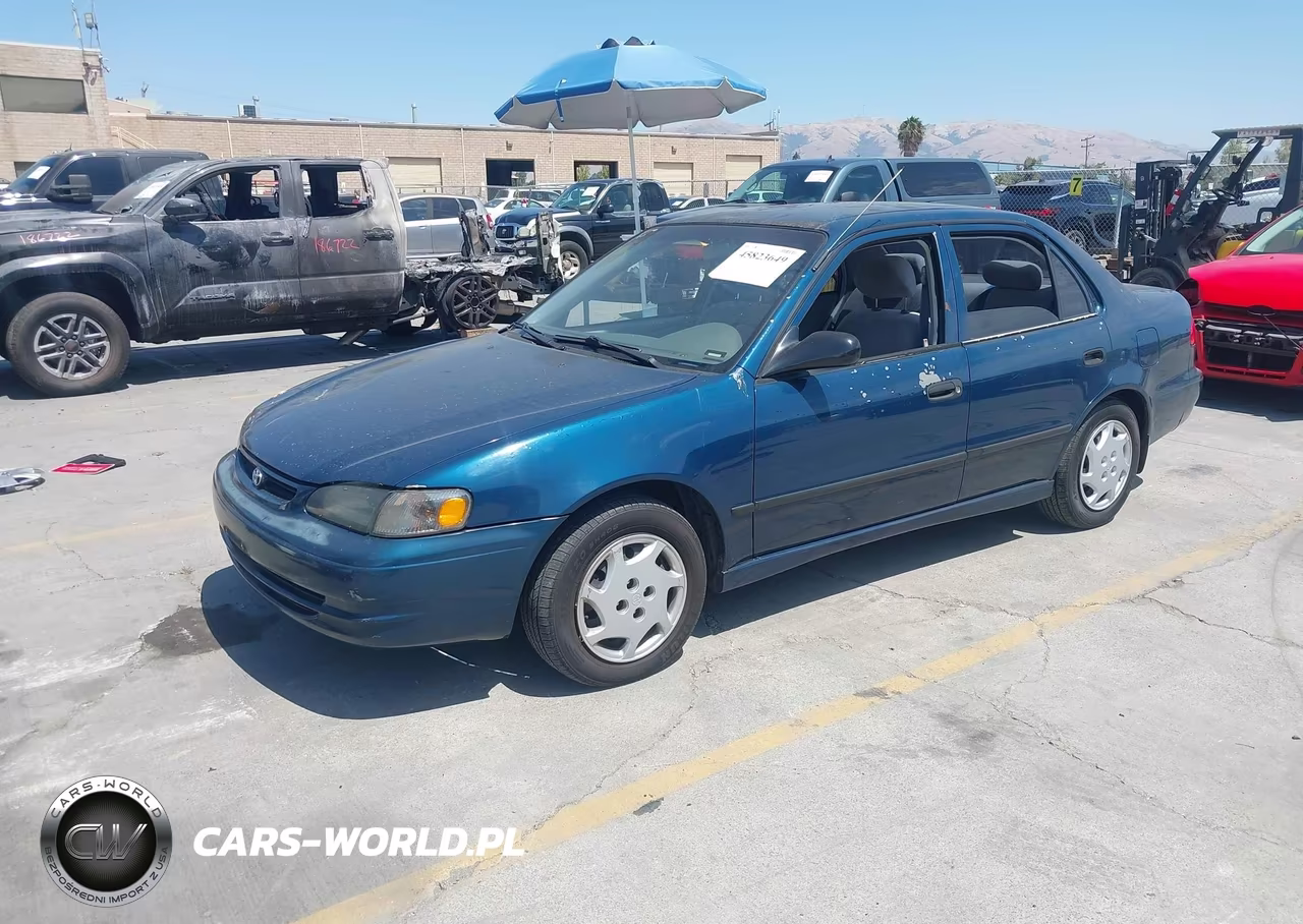 1998 Toyota Corolla Ce VIN:1NXBR12E9WZ030415 - 2