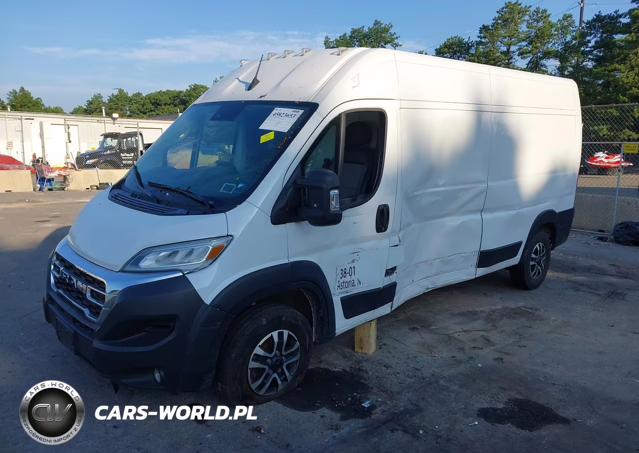 2024 Ram Promaster 2500 Slt High Roof 159 Wb VIN:3C6LRVDGXRE143606 - 2