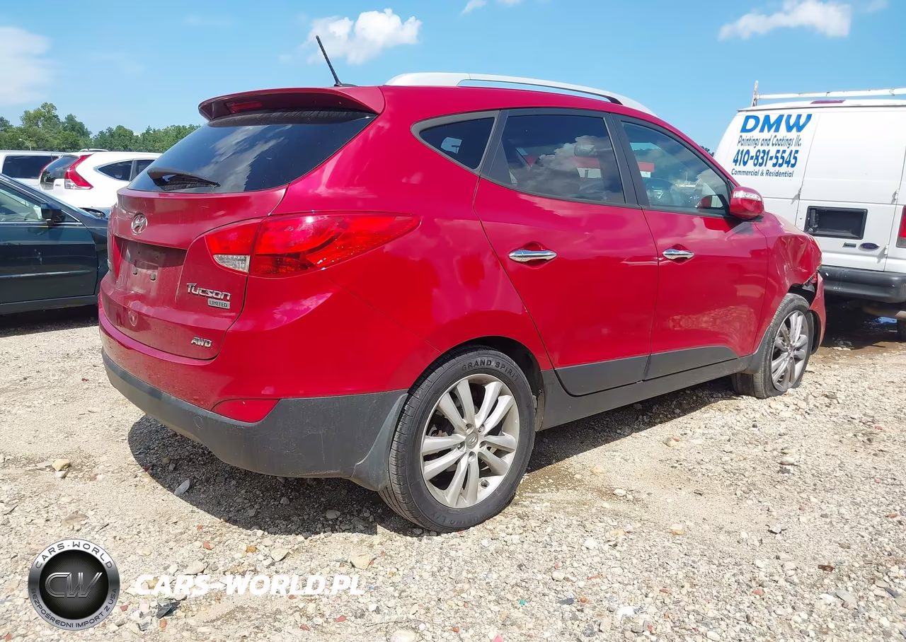 2013 Hyundai Tucson Gls-Limited VIN:KM8JUCAC5DU608612 - 4
