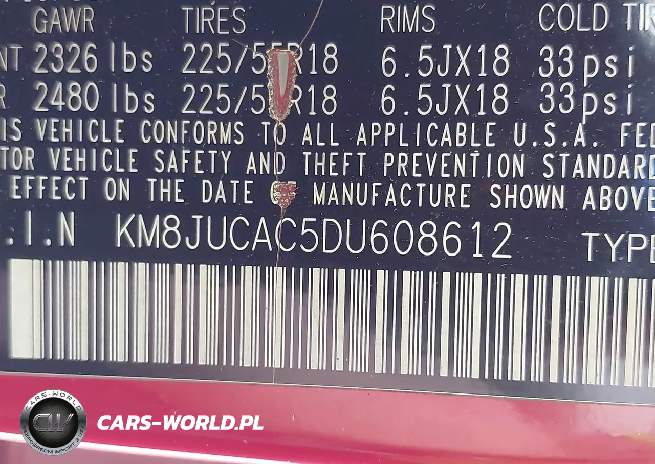2013 Hyundai Tucson Gls-Limited VIN:KM8JUCAC5DU608612 - 9