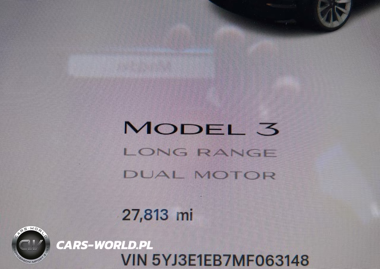 2021 Tesla Model 3 Long Range Dual Motor All-Wheel Drive VIN:5YJ3E1EB7MF063148 - 16