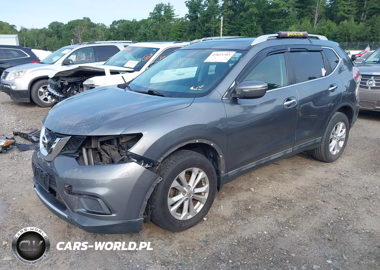 2015 Nissan Rogue Sv VIN:5N1AT2MV3FC822324 - 2